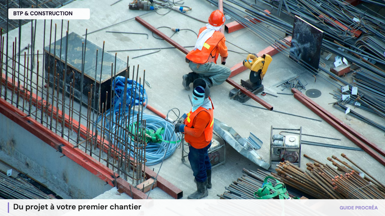 Créer et gérer votre entreprise de BTP