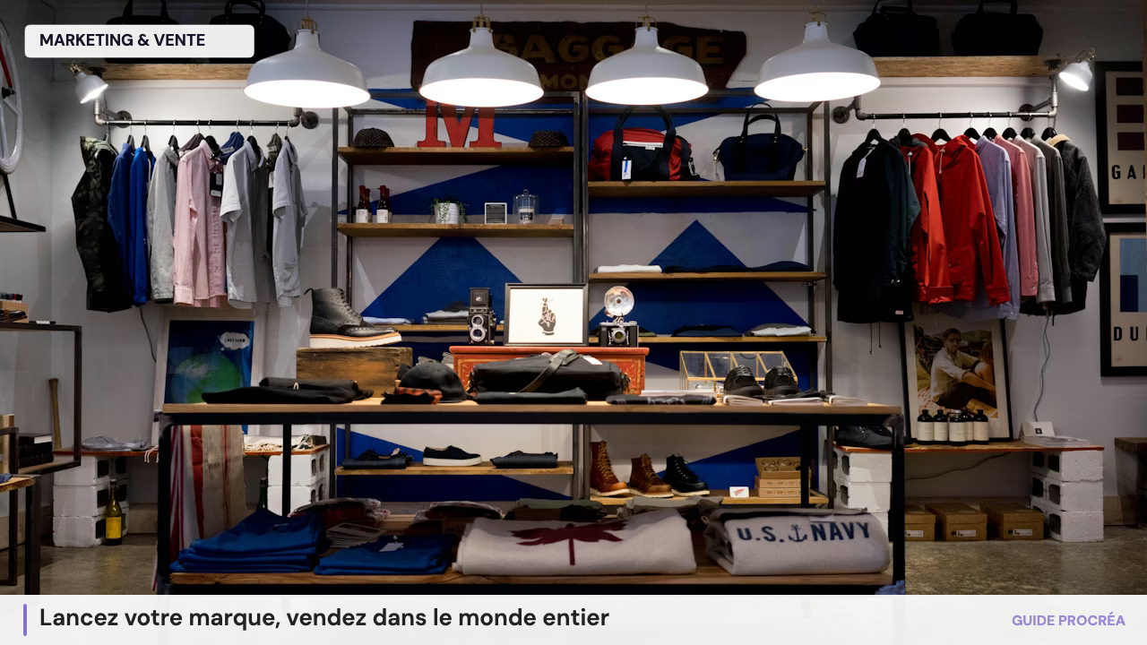 Créer sa marque e-commerce de vêtements et d&rsquo;accessoires