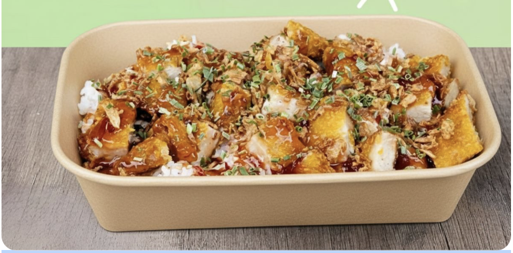 Crousty : barquette riz poulet croustillant